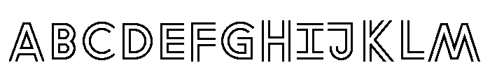 Font 265 Font UPPERCASE