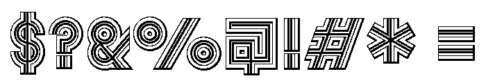 Font 281 Font OTHER CHARS