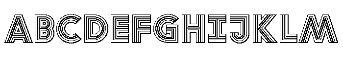 Font 281 Font UPPERCASE