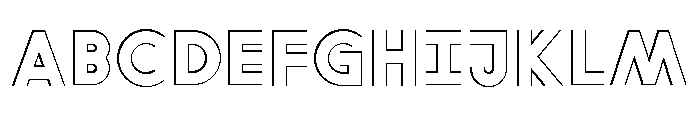 Font 282 Font UPPERCASE