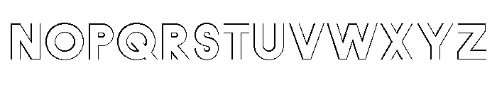 Font 282 Font UPPERCASE