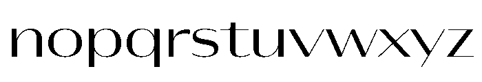 Font 283 Font LOWERCASE