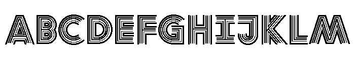 Font 285 Font UPPERCASE