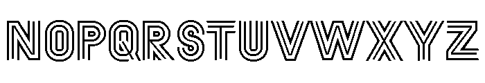Font 286 Font LOWERCASE