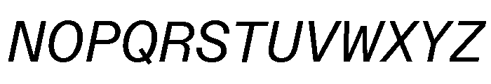 Font 290 Font UPPERCASE