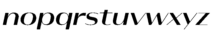 Font 291 Font LOWERCASE