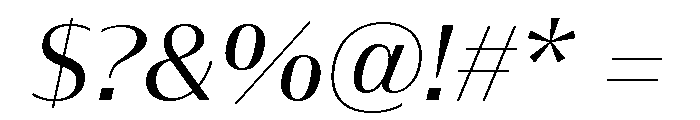 Font 294 Font OTHER CHARS