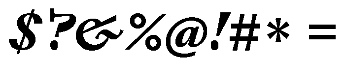 Font 297 Font OTHER CHARS
