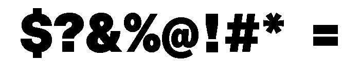 Font 298 Font OTHER CHARS