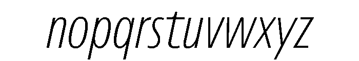 Font 300 Font LOWERCASE