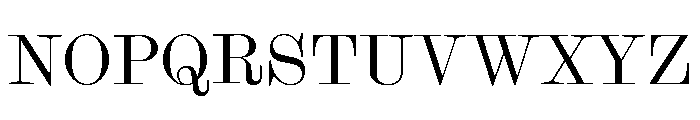 Font 302 Font UPPERCASE