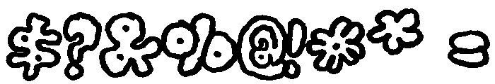 Font 305 Font OTHER CHARS