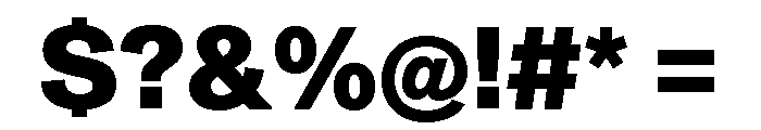 Font 306 Font OTHER CHARS