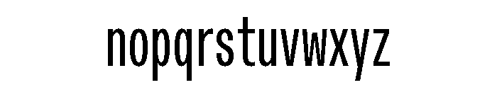 Font 30 Font LOWERCASE