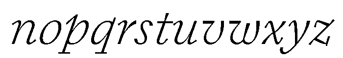 Font 312 Font LOWERCASE