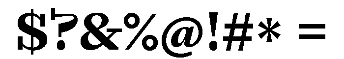 Font 314 Font OTHER CHARS