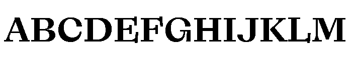 Font 314 Font UPPERCASE