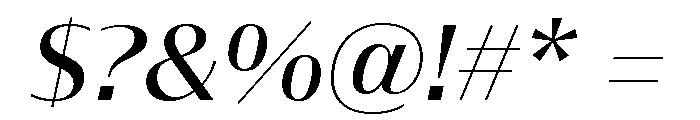 Font 326 Font OTHER CHARS