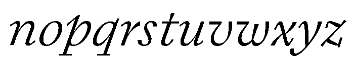 Font 327 Font LOWERCASE