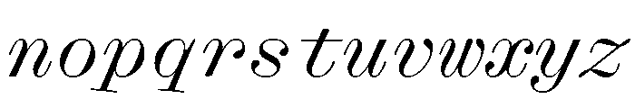 Font 331 Font LOWERCASE