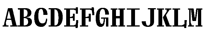 Font 332 Font UPPERCASE
