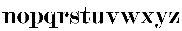 Font 337 Font LOWERCASE