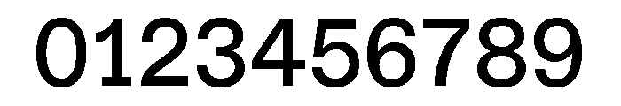 Font 340 Font OTHER CHARS
