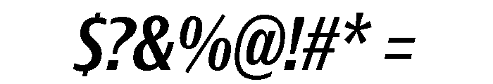 Font 341 Font OTHER CHARS