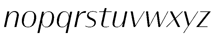 Font 345 Font LOWERCASE