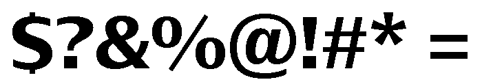 Font 362 Font OTHER CHARS