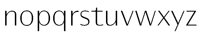 Font 372 Font LOWERCASE