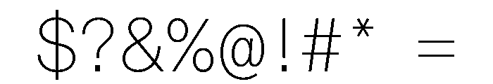 Font 389 Font OTHER CHARS