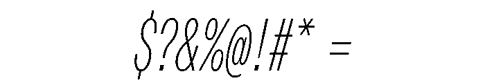 Font 39 Font OTHER CHARS