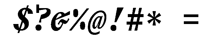 Font 391 Font OTHER CHARS