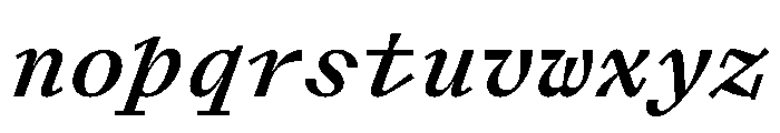 Font 398 Font LOWERCASE
