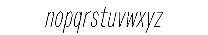 Font 39 Font LOWERCASE