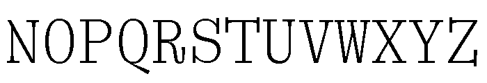 Font 402 Font UPPERCASE