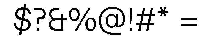 Font 403 Font OTHER CHARS