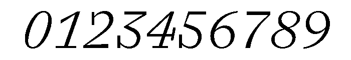Font 406 Font OTHER CHARS