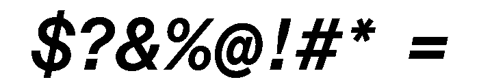 Font 411 Font OTHER CHARS