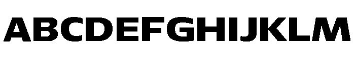 Font 413 Font UPPERCASE