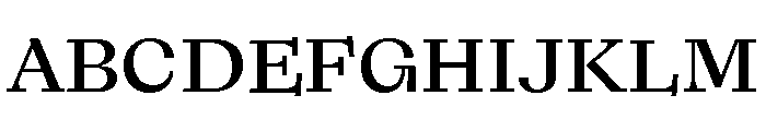 Font 415 Font UPPERCASE