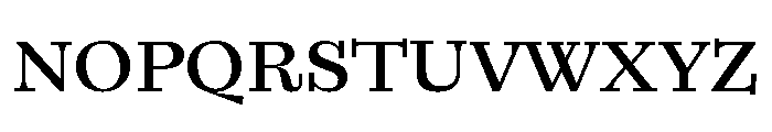 Font 415 Font UPPERCASE