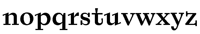 Font 415 Font LOWERCASE