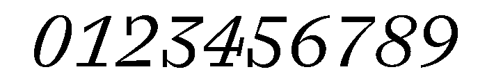 Font 416 Font OTHER CHARS