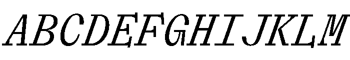 Font 416 Font UPPERCASE