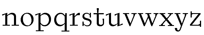 Font 417 Font LOWERCASE