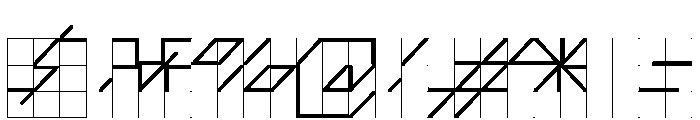 Font 421 Font OTHER CHARS