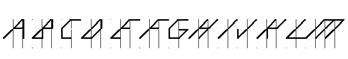 Font 421 Font UPPERCASE