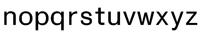 Font 422 Font LOWERCASE